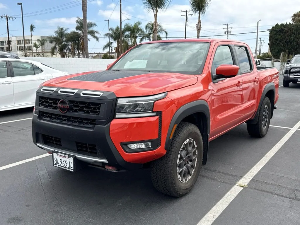 Used 2025 Orange Nissan PRO-4X image 1