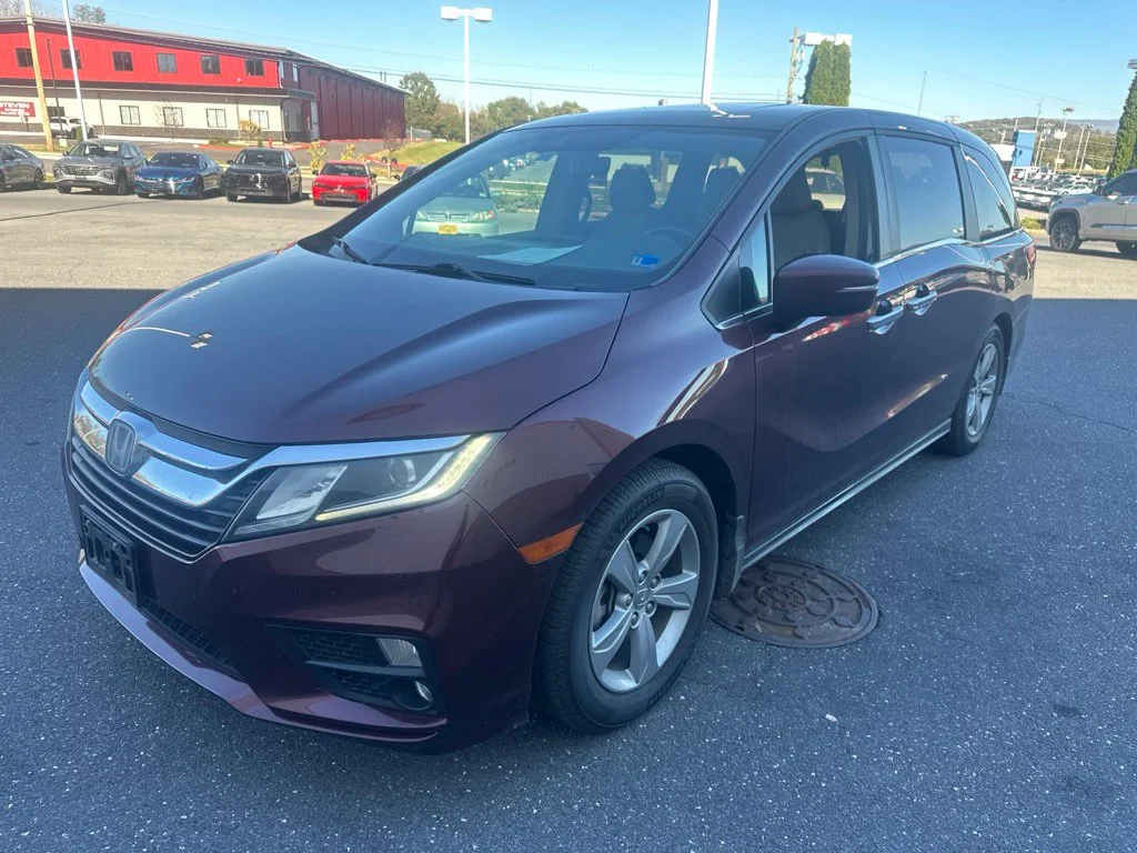 Used 2019 Deep Scarlet Pearl Honda EX-L image 7