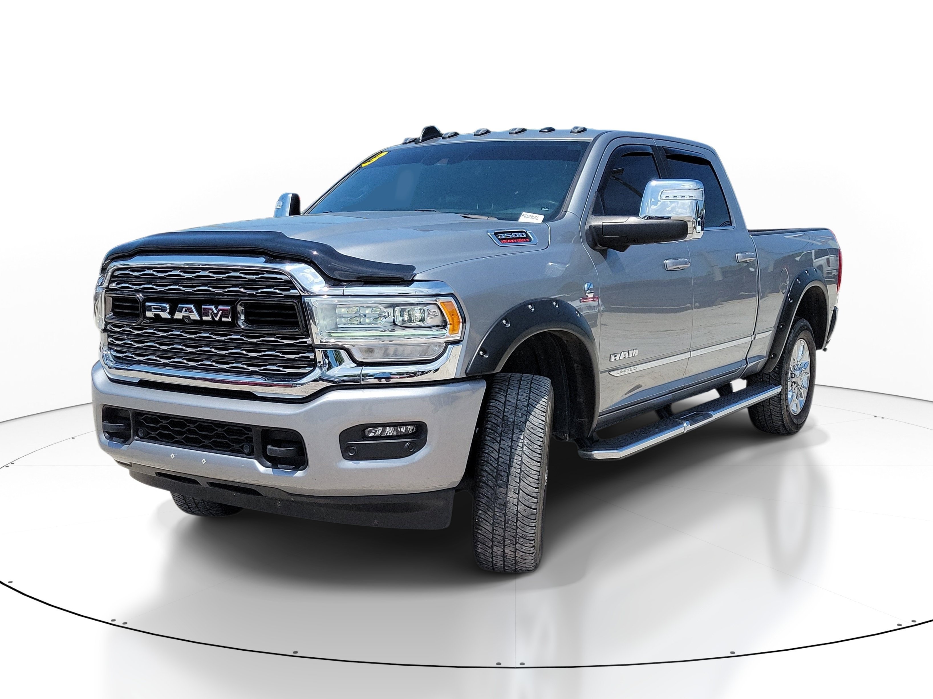 Used 2023 Billet Silver Metallic Clearcoat Ram Limited image 3