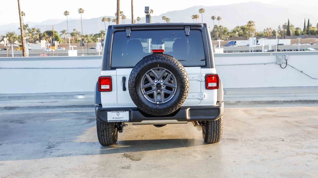 New 2026 Bright White Clearcoat Jeep Sport S image 8