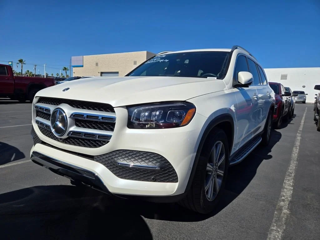 Used 2020 White Mercedes-Benz GLS 450 image 4