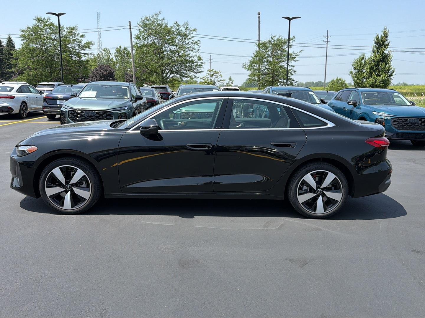 Used 2025 Mythos Black Metallic Audi Premium Plus image 2