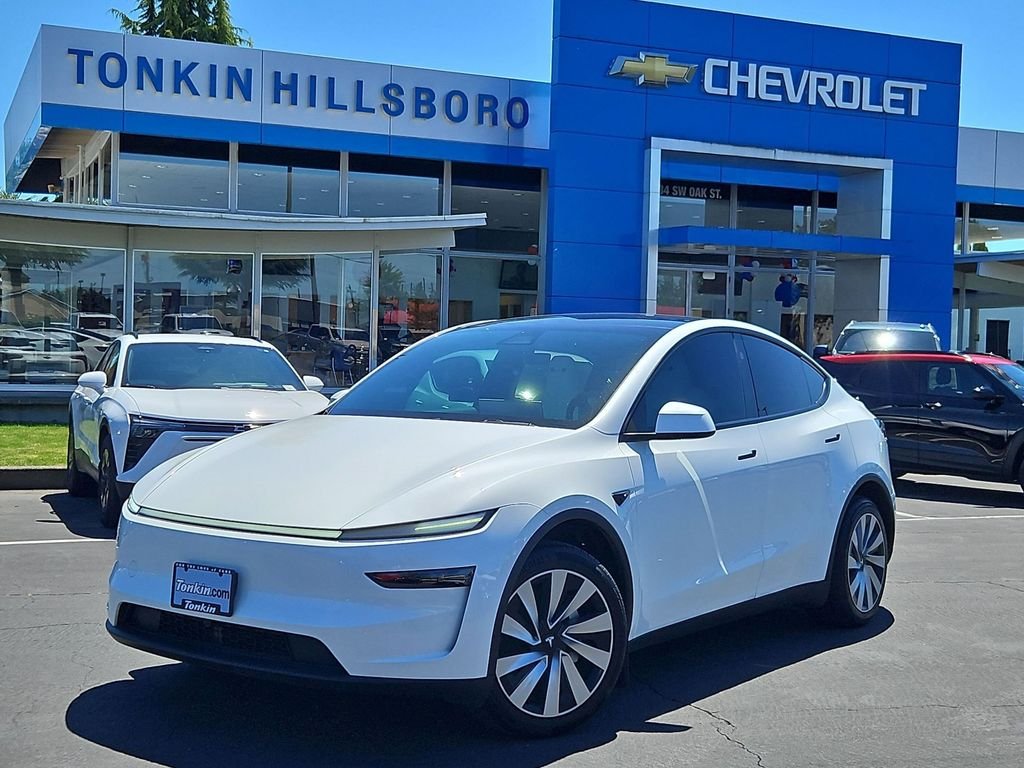 Used 2026 Pearl White Multi-Coat Tesla Premium image 2