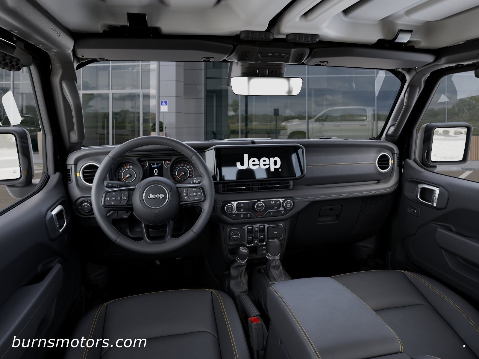New 2026 Black Clear-Coat Exterior Paint Jeep Sahara image 14