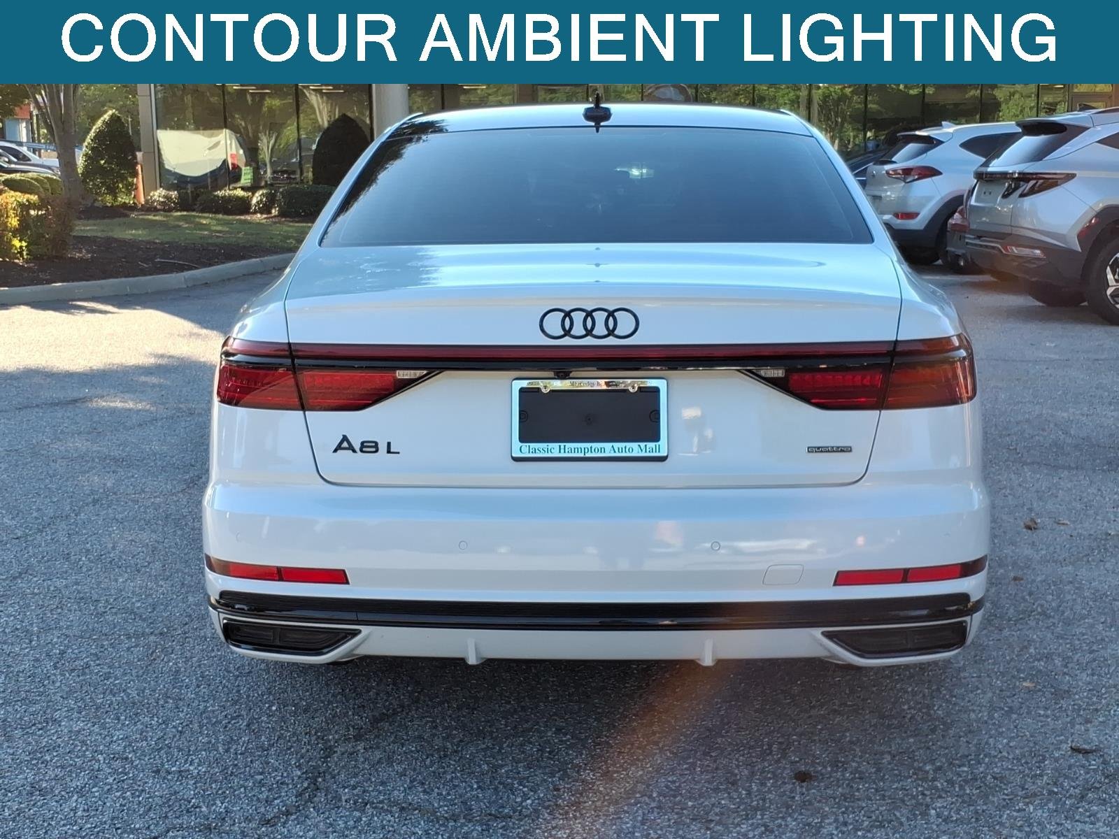 Used 2021 Glacier White Metallic Audi  image 9