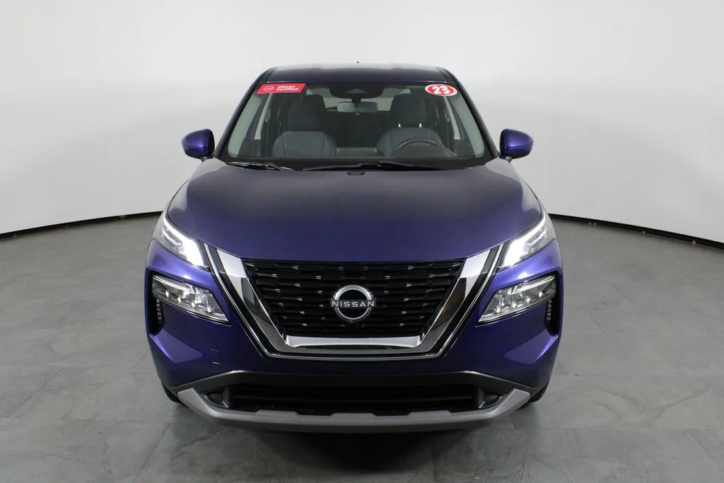 Certified Used 2023 Blue Nissan SV image 14