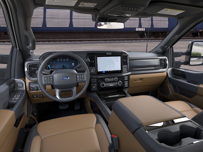 New 2026 Star White Metallic Tri-Coat Ford F-350® Lariat® image 9