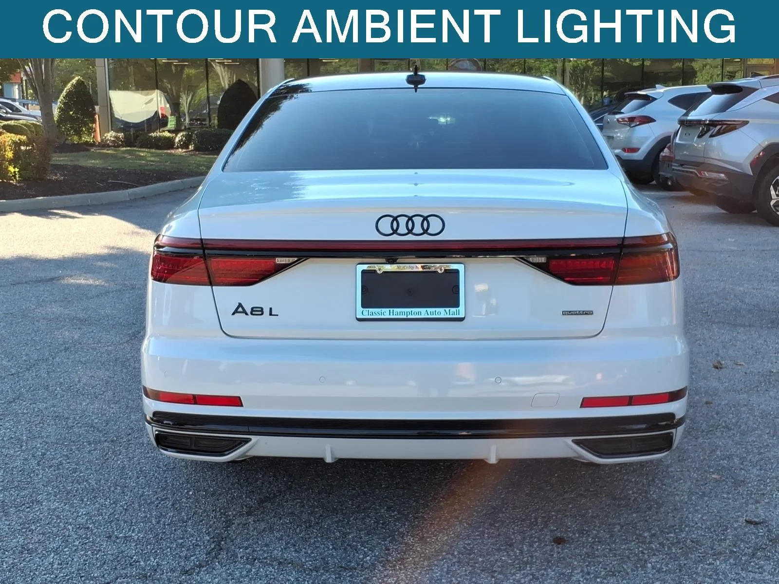 Used 2021 Glacier White Metallic Audi  image 9