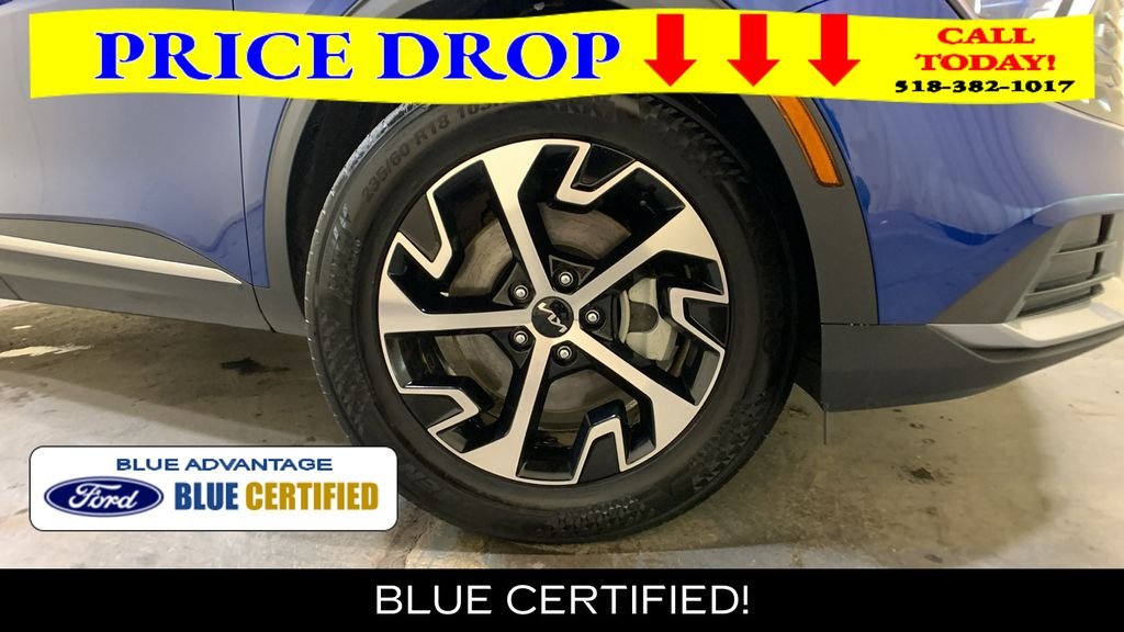 Certified Used 2025 Sapphire Blue Kia EX image 9