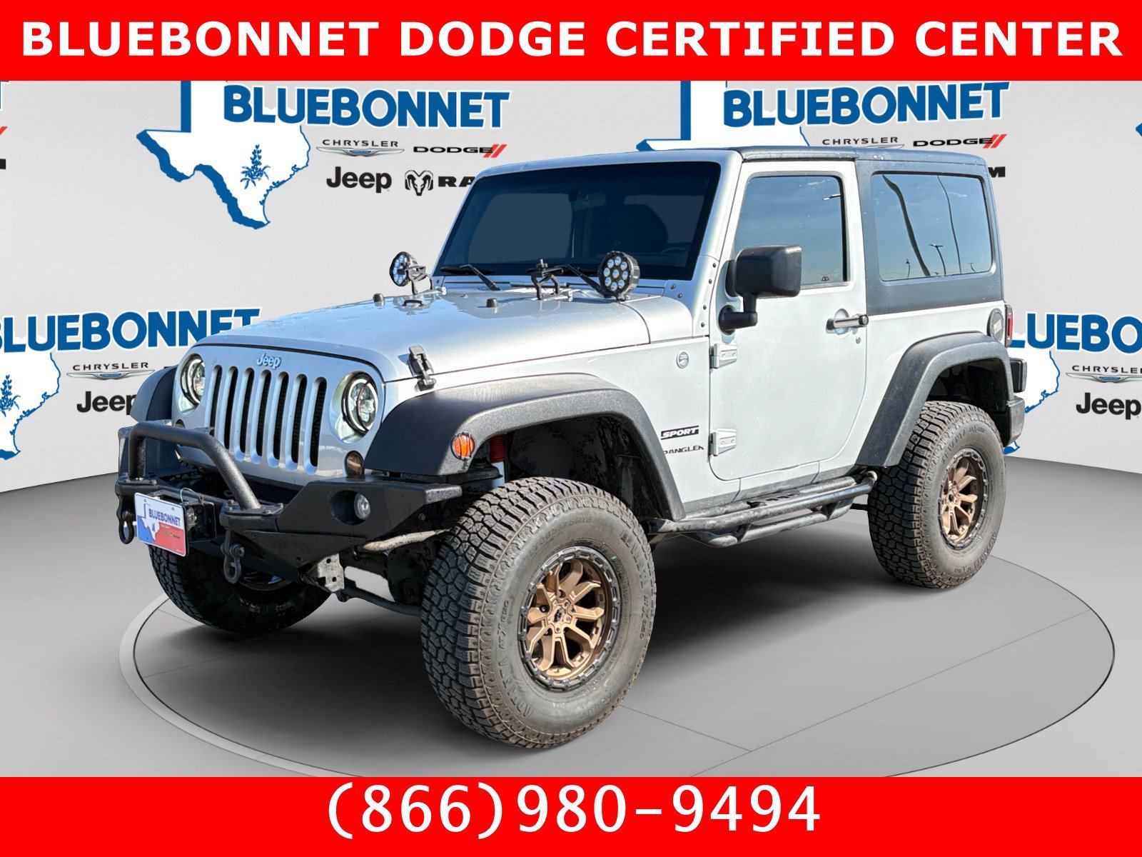 Used 2012 Bright Silver Metallic Jeep Sport image 1