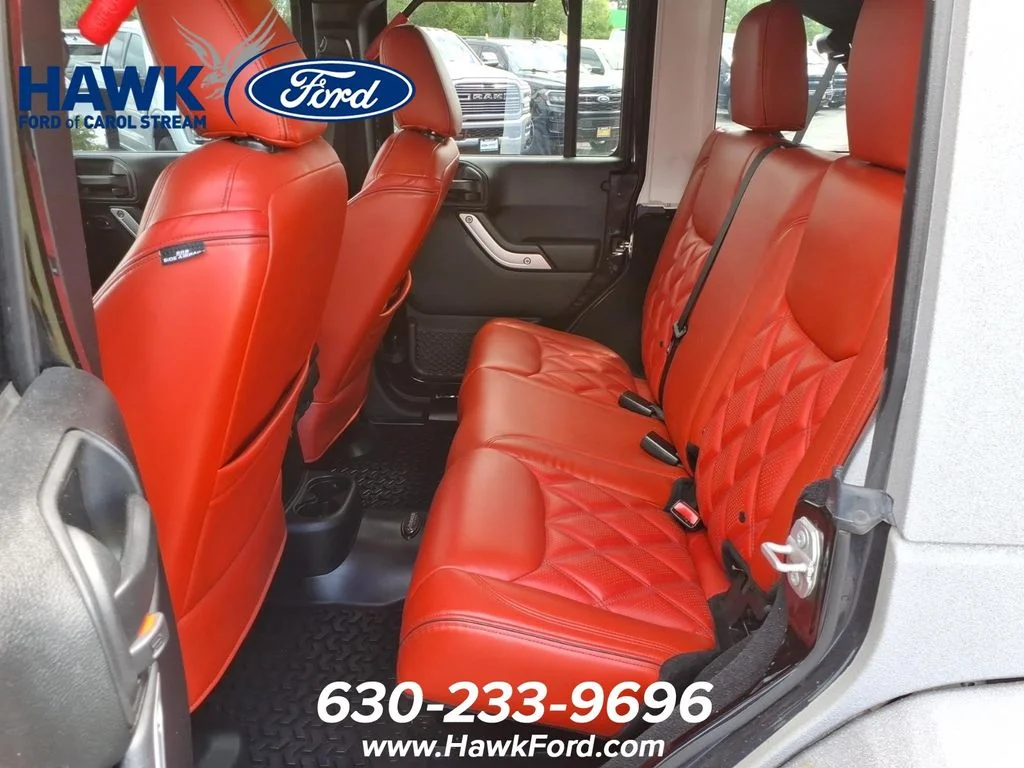 Used 2017 Black Clearcoat Jeep Unlimited Rubicon image 28