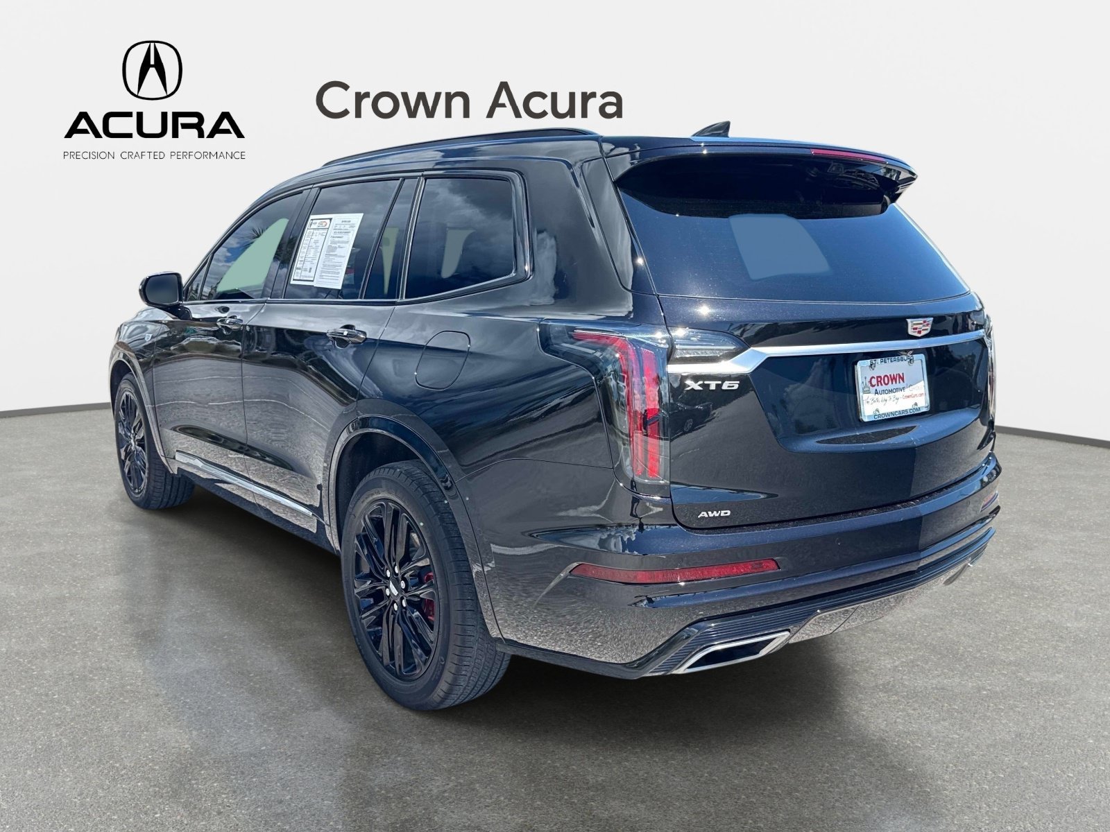 Used 2024 Stellar Black Metallic CADILLAC AWD Sport image 3