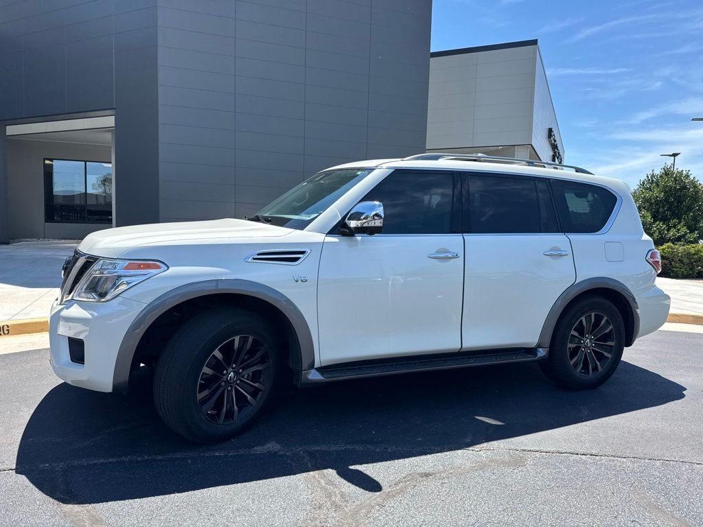Used 2018 White Nissan Platinum image 1