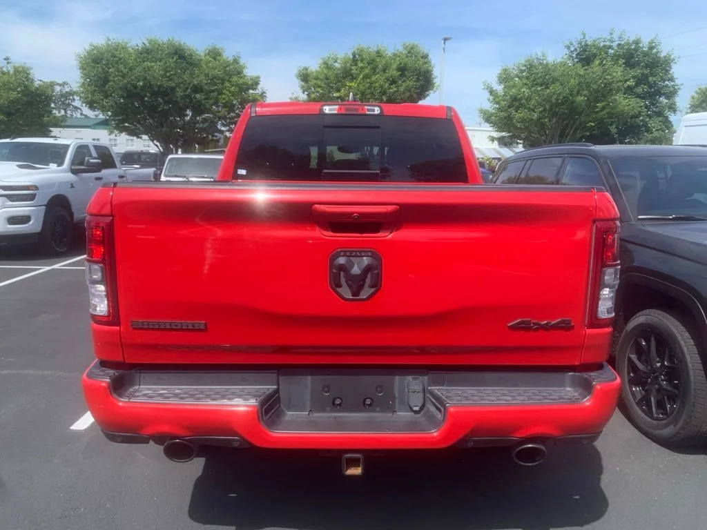 Used 2021 Flame Red Clearcoat Ram Big Horn/Lone Star image 3