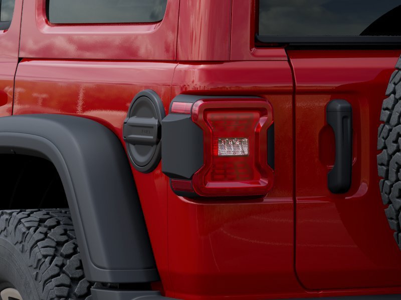 New 2026 Firecracker Red Clear-Coat Exterior Paint Jeep Rubicon 4-Door image 9