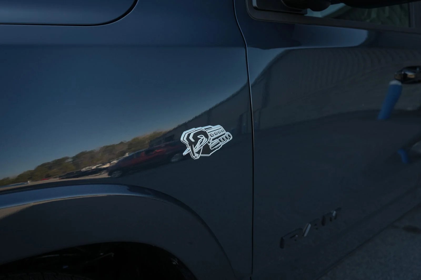 New 2026 Forged Blue Metallic Exterior Paint RAM Limited image 13