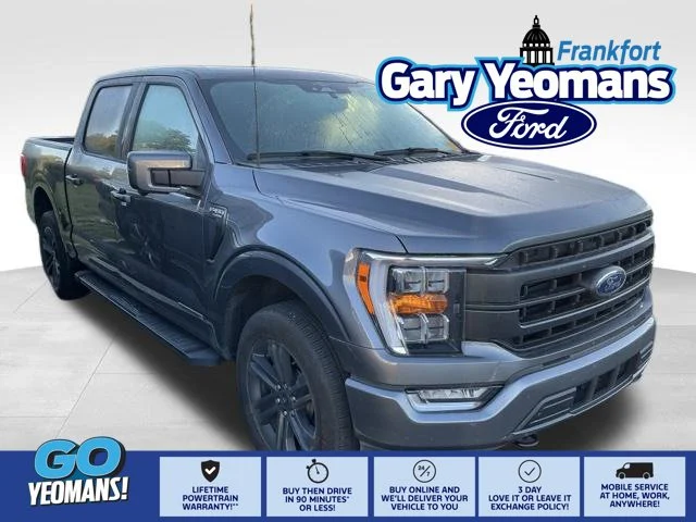 Used 2023 Gray Metallic Ford Lariat image 1
