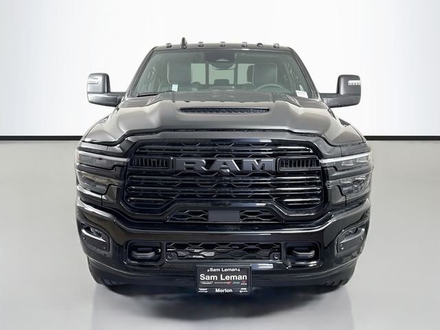 New 2026 Diamond Black Crystal Pearl-Coat Exterior Paint RAM Laramie image 2
