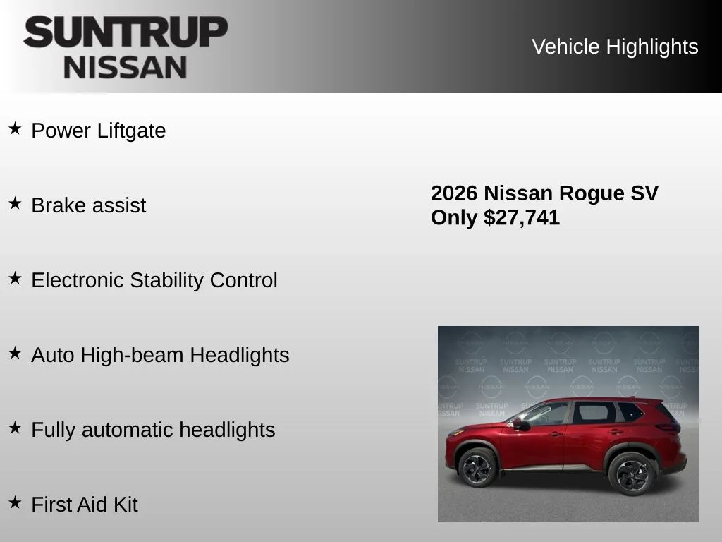 2026 Nissan Rogue SV - Photo 38