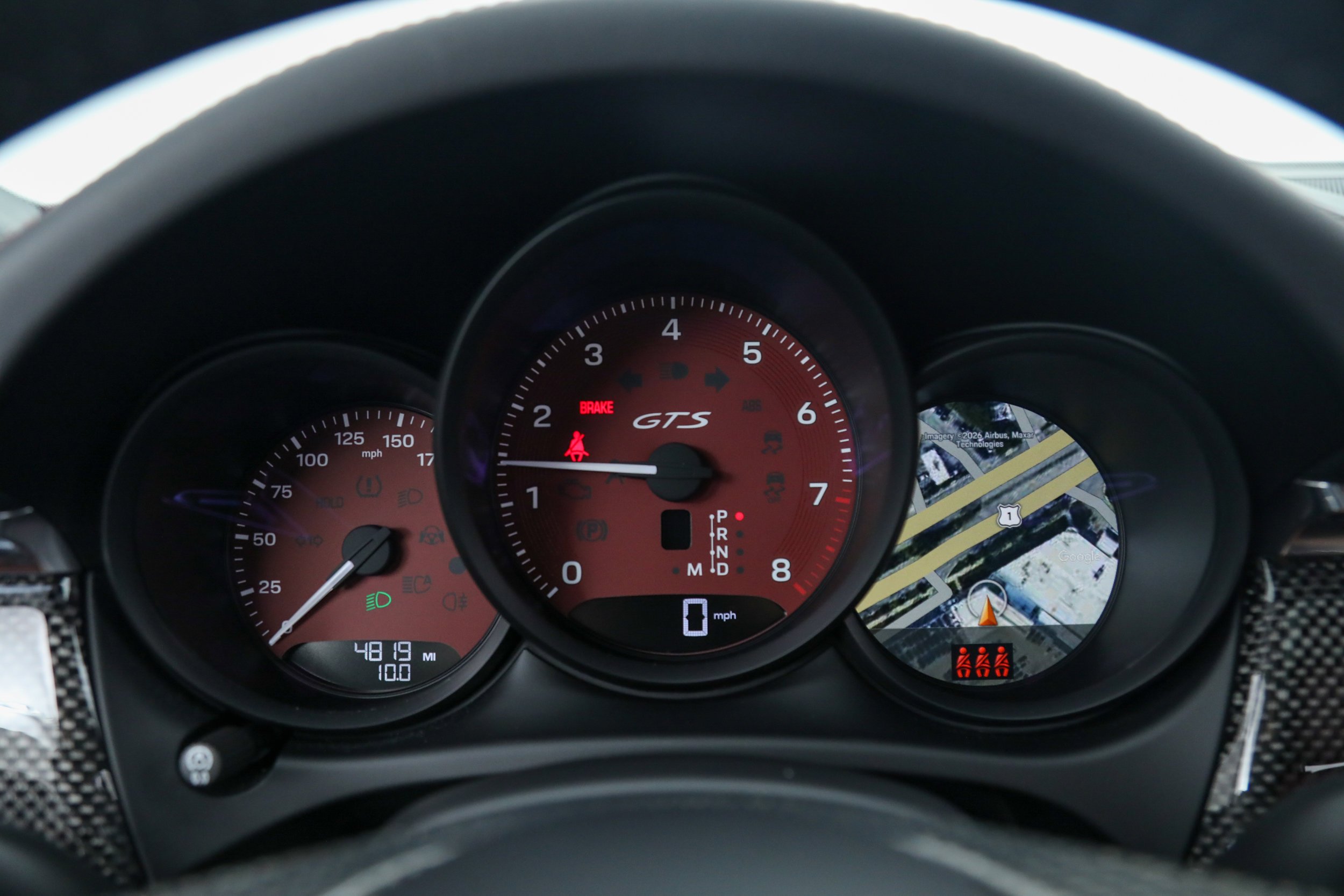 Used 2025 Black Porsche GTS AWD image 32
