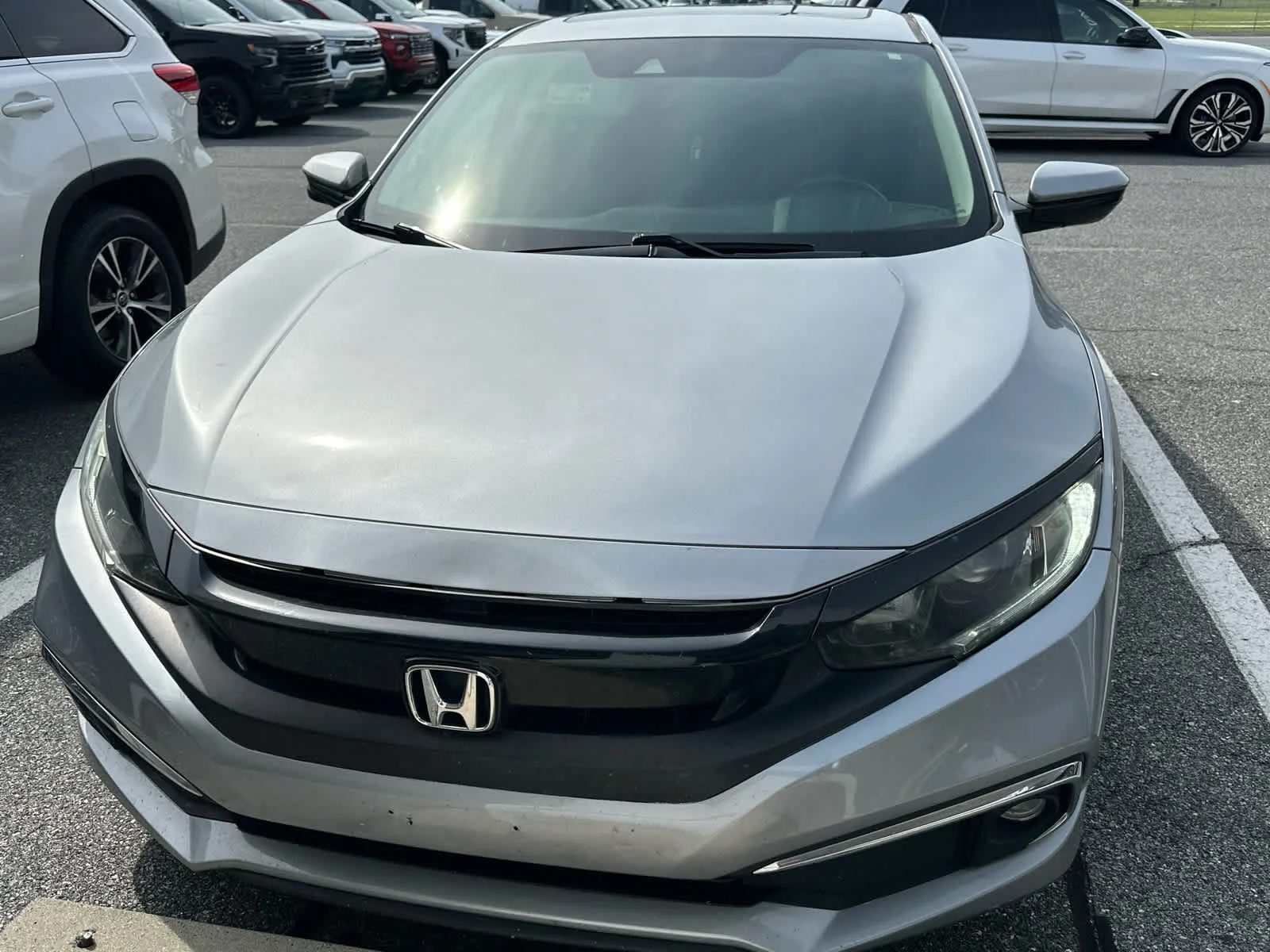 Used 2019 Lunar Silver Metallic Honda EX image 6