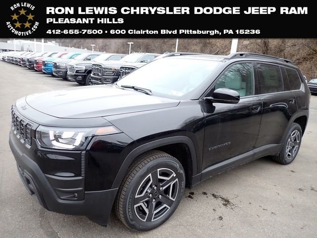 New 2026 Diamond Black Crystal Pearl-Coat Exterior Paint Jeep Limited image 1