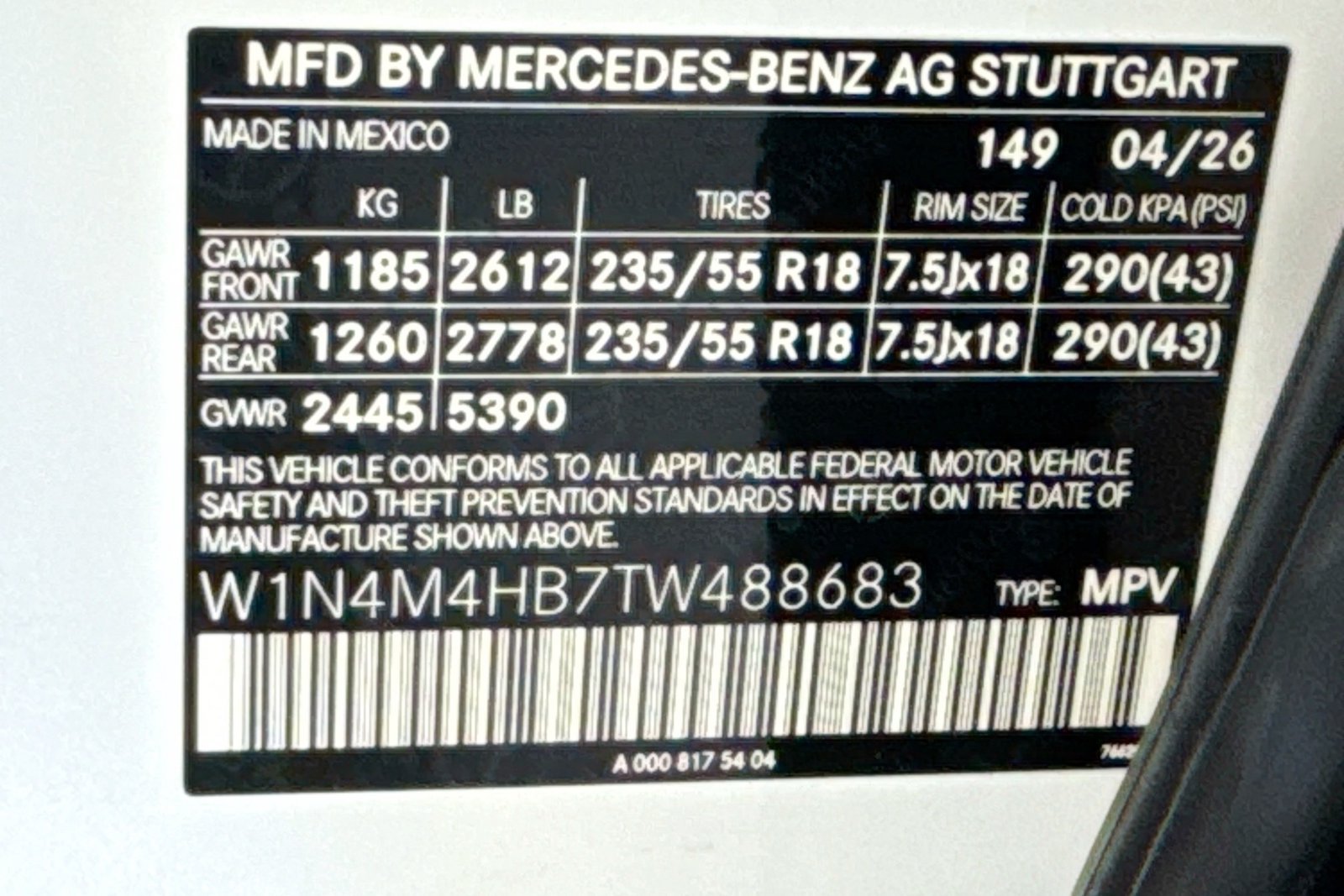 New 2026 Polar White Mercedes-Benz GLB 250 image 30