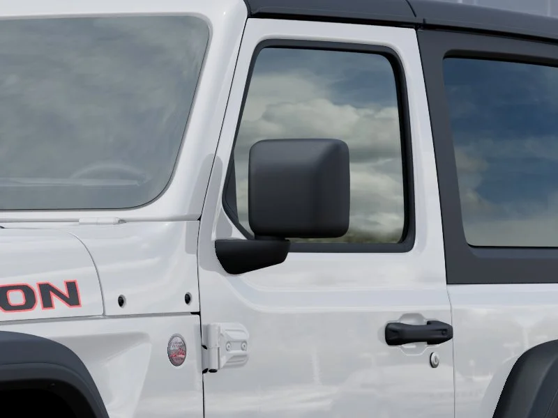 New 2026 Bright White Clear-Coat Exterior Paint Jeep Rubicon image 22