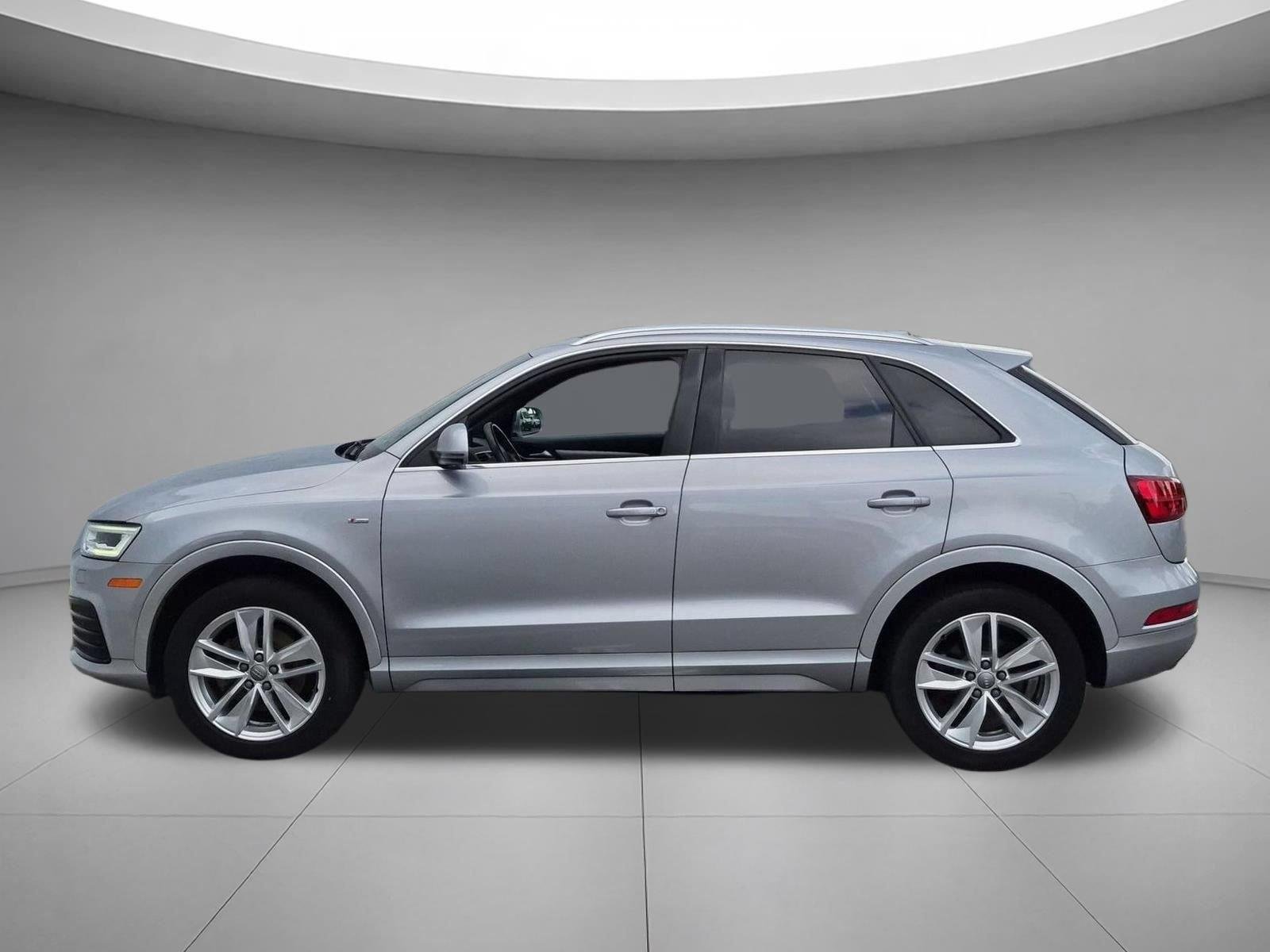 Used 2018 Audi Q3 Premium Plus with VIN WA1JCCFS7JR031937 for sale in Goldsboro, NC
