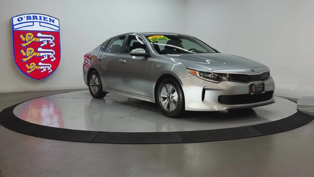 Used 2017 Kia Optima Premium Hybrid with VIN KNAGT4LC2H5007109 for sale in Bloomington, IL
