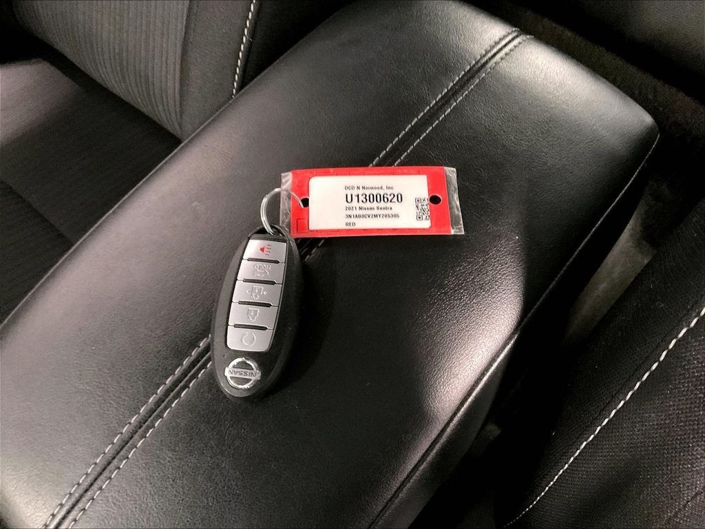Certified Used 2021 Red Nissan SV image 30