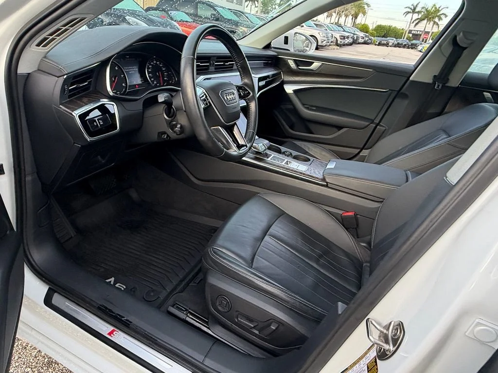 Used 2019 Glacier White Metallic Audi 3.0T Premium image 12