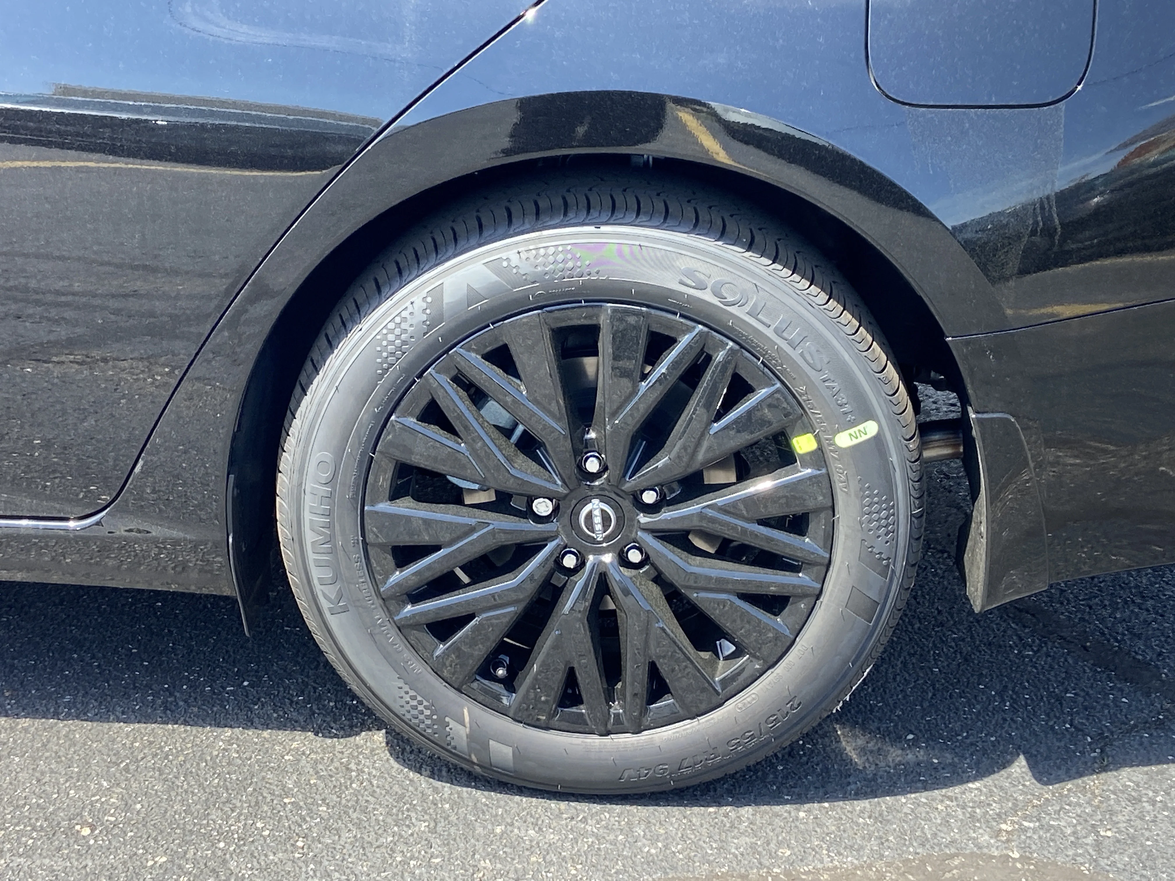 New 2026 Super Black Nissan SV image 9