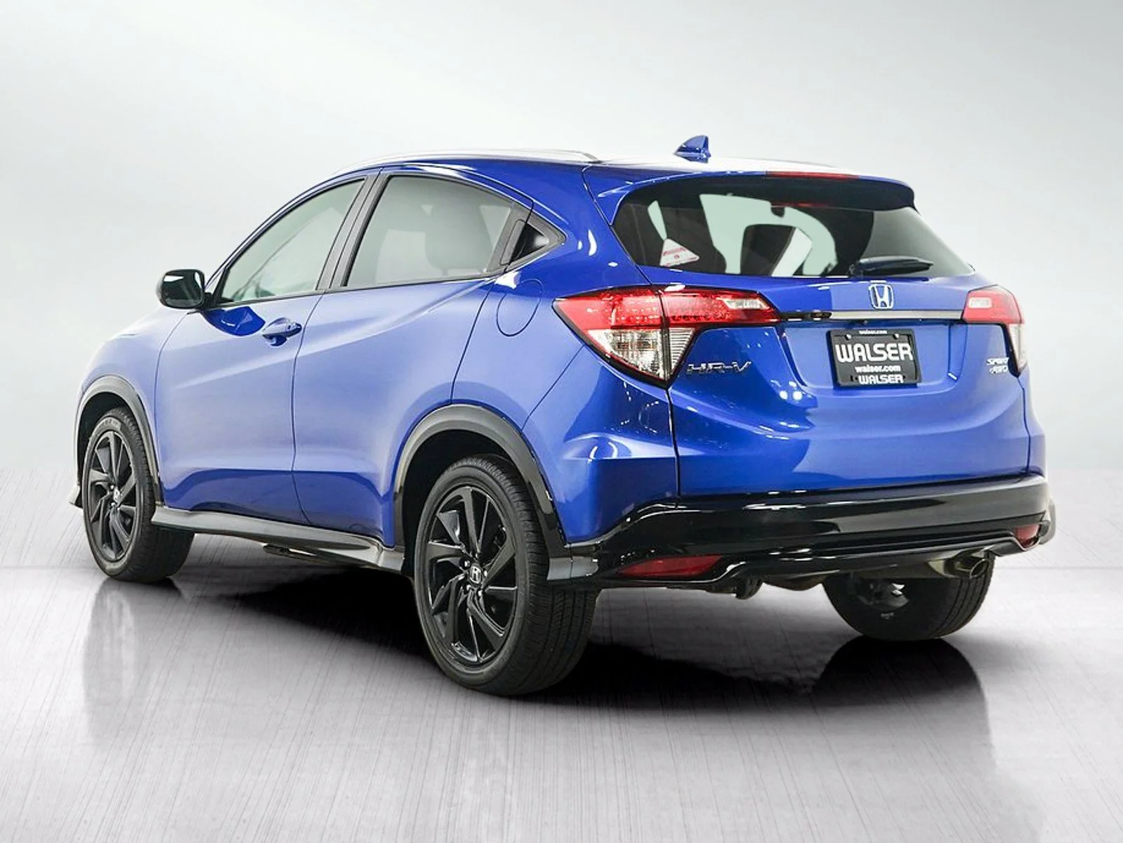 Used 2021 Aegean Blue Metallic Honda Sport AWD CVT image 3