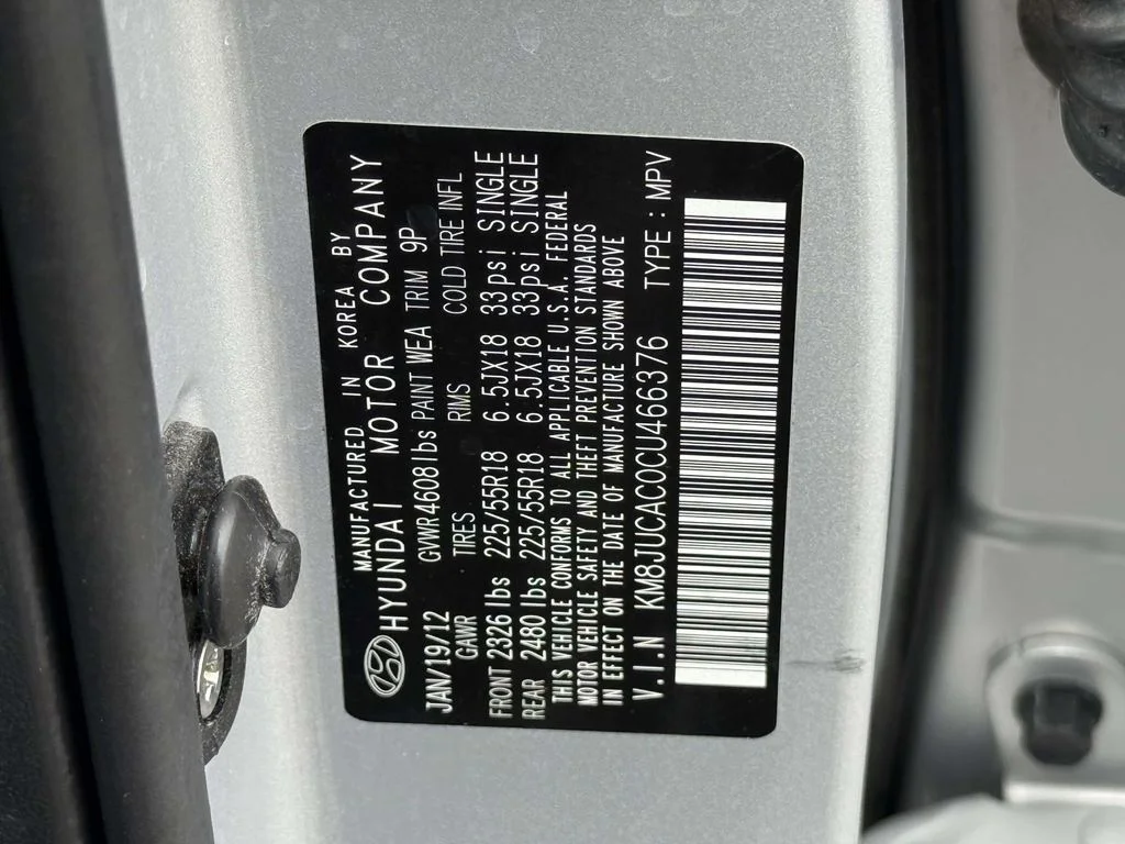 Used 2012 Silver Hyundai Limited image 32