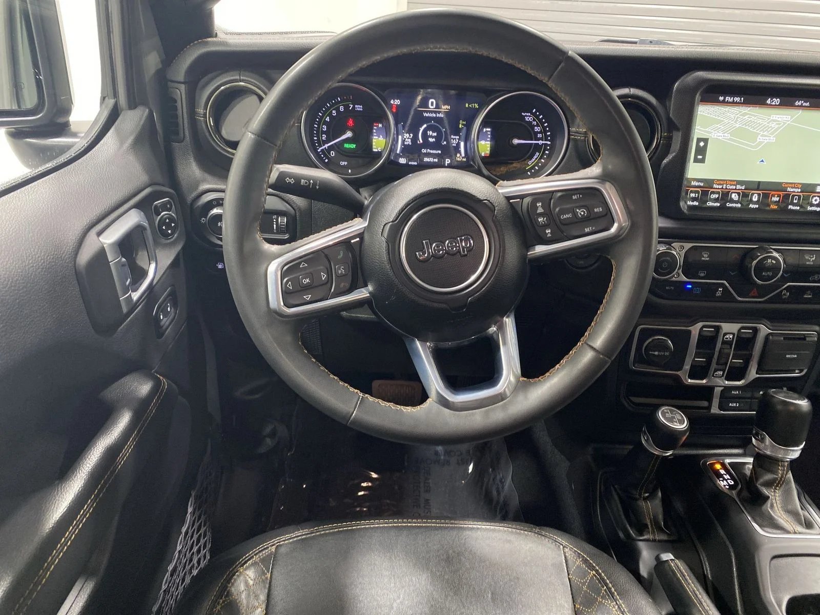 Used 2023 Gray Jeep Sahara 4xe image 14