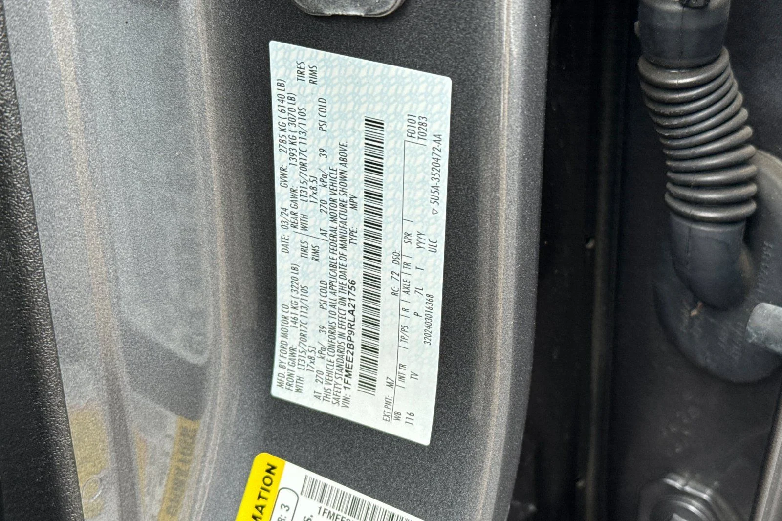 Certified Used 2024 Gray Metallic Ford Wildtrak image 38