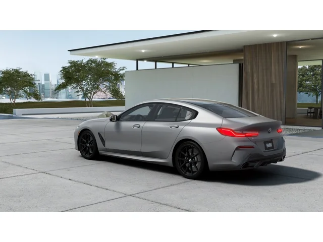 New 2026 Frozen Pure Grey Metallic BMW 840i image 2