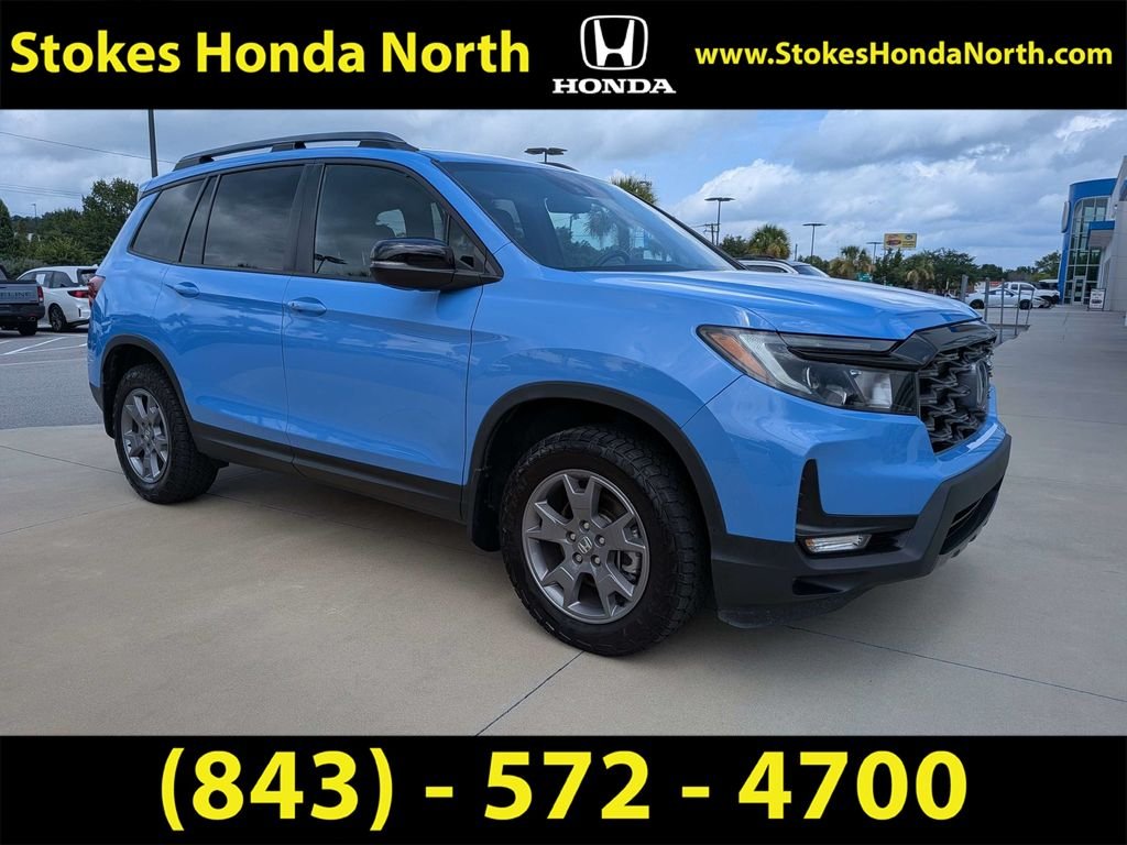 Used 2025 Blue Honda TrailSport image 1