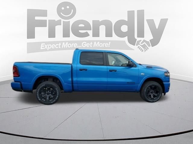 New 2026 Hydro Blue Pearl-Coat Exterior Paint RAM Big Horn/Lone Star image 6