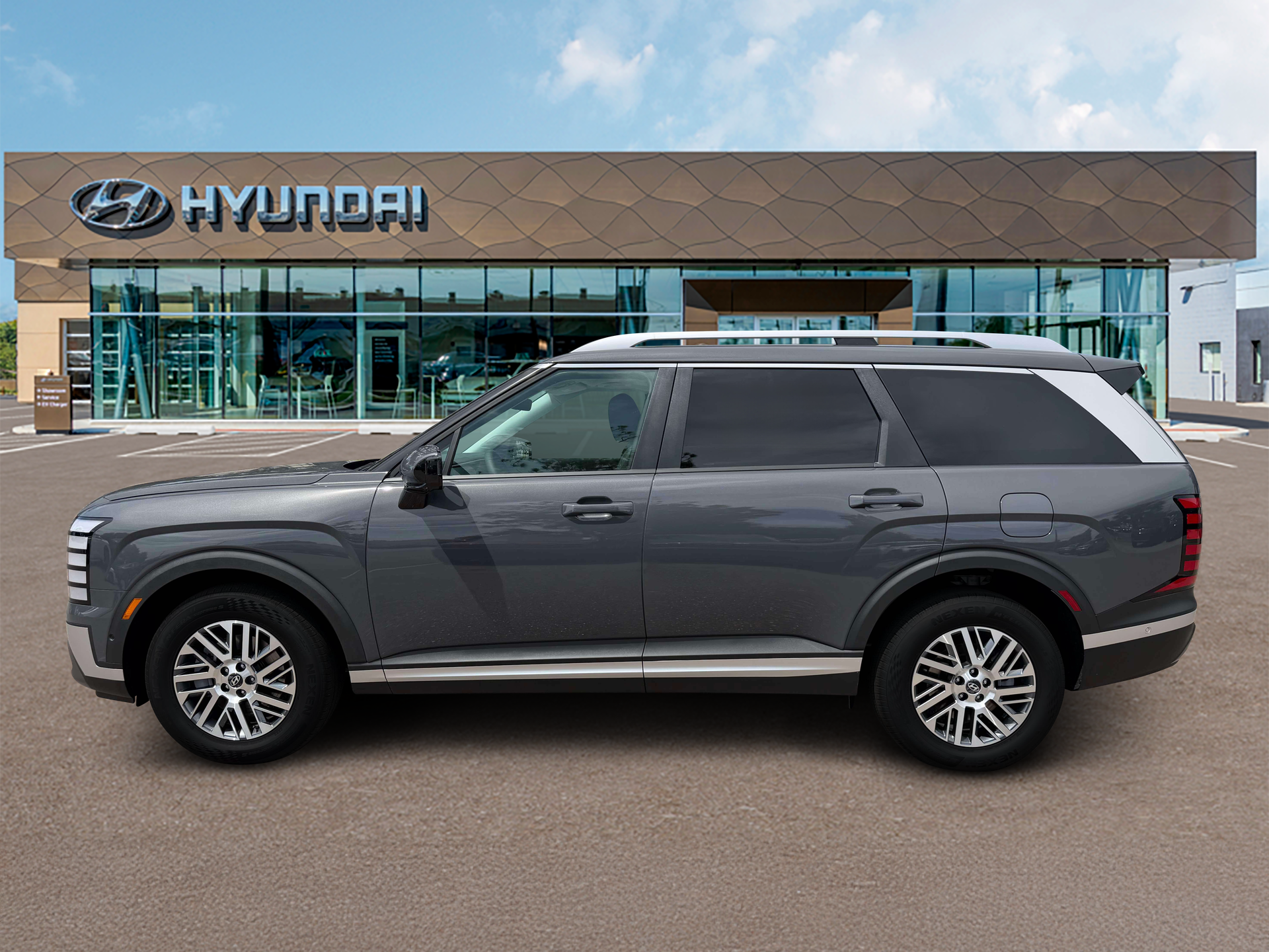 New 2027 Gray Hyundai SEL Premium FWD image 3