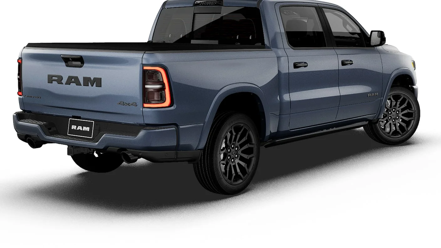 New 2027 Forged Blue Metallic Exterior Paint RAM Limited image 2