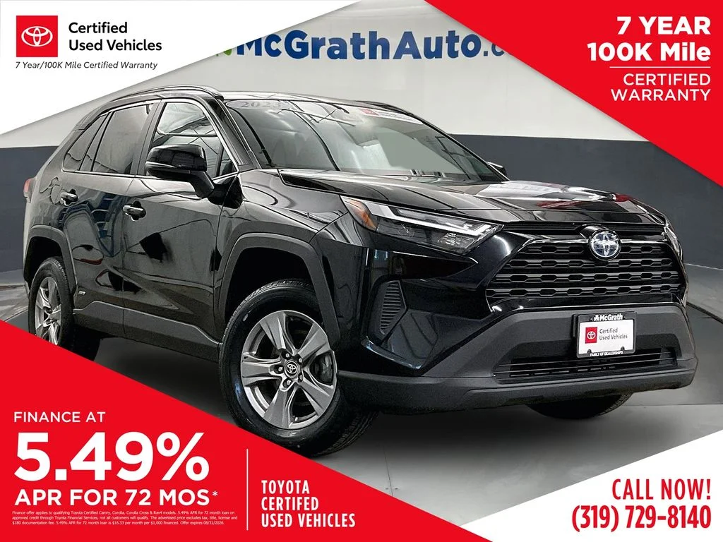 Certified Used 2023 Black Toyota XLE image 1