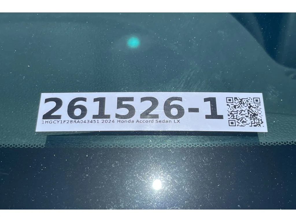 Used 2024 Solar Silver Metallic Honda LX image 20
