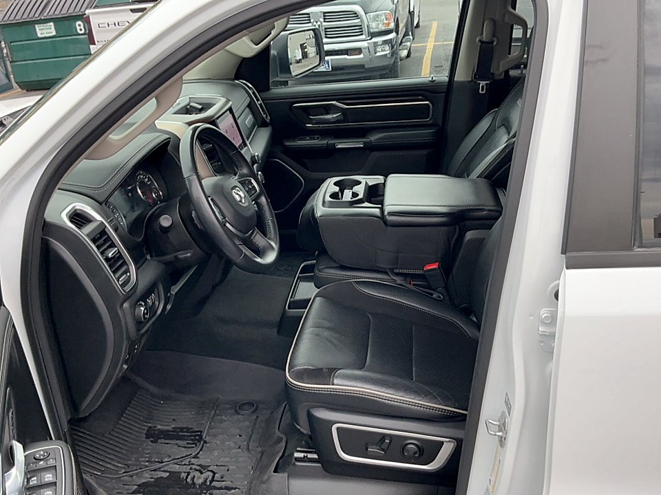 Used 2022 Bright White Clearcoat Ram Laramie image 10