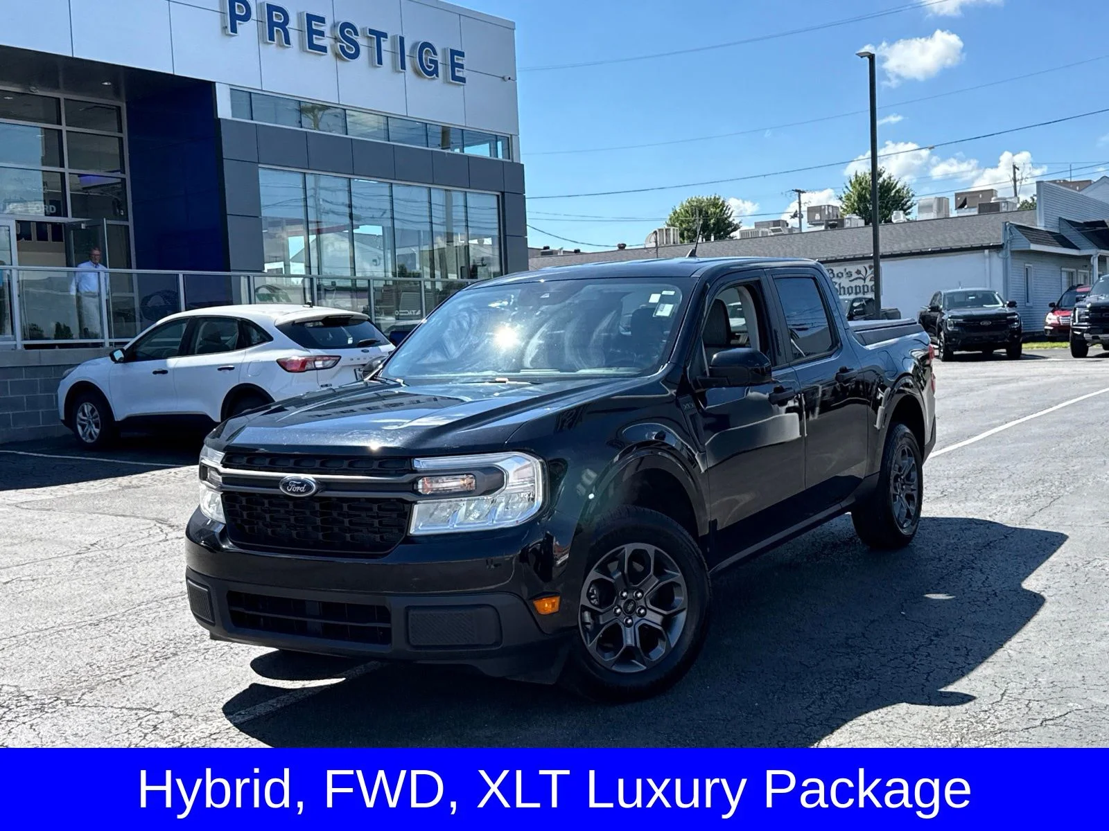 Used 2022 Black Ford XLT image 1