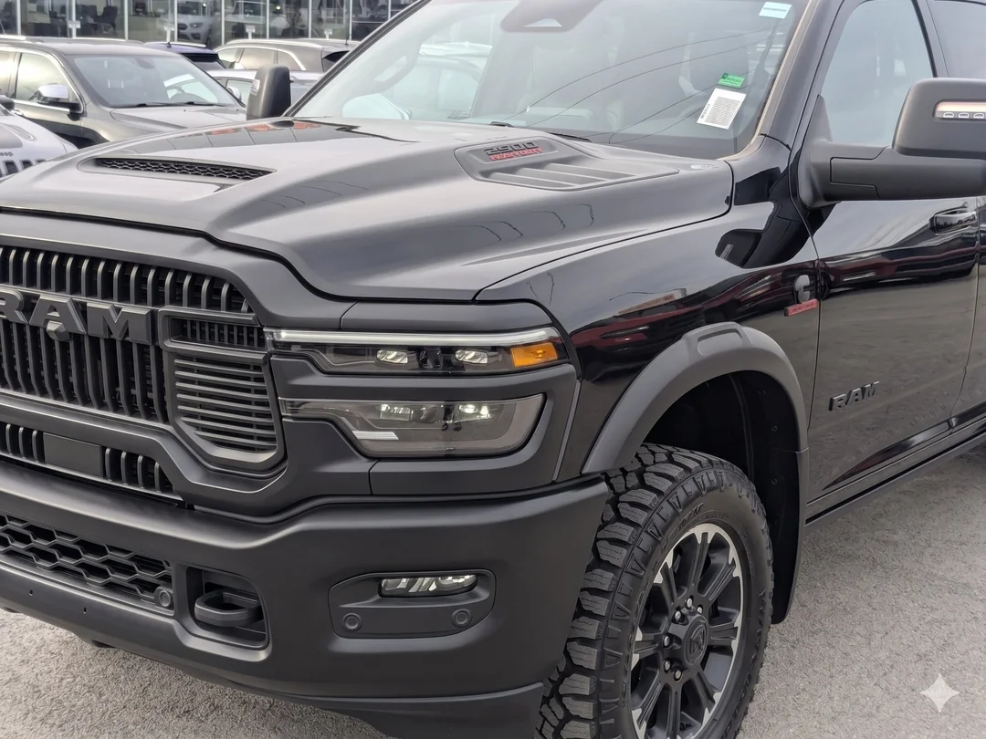 New 2026 Black RAM Rebel - - 6.7L Cummins HO - Rebel Lvl 2 Grp - Rear Air Susp - 5th Wheel/Gooseneck Prep & More! image 10