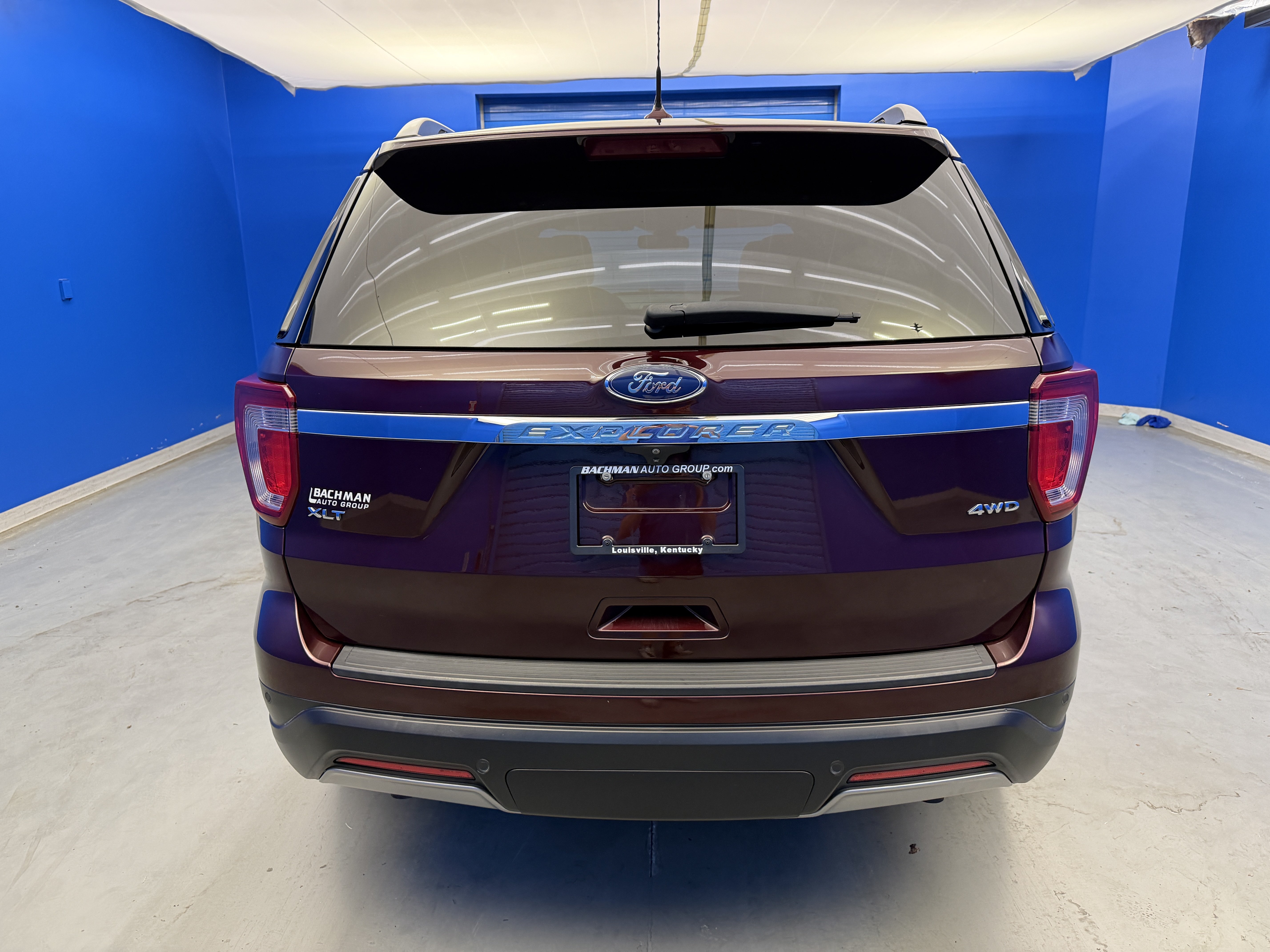 Used 2019 Burgundy Velvet Metallic Tinted Clearcoat Ford XLT image 6