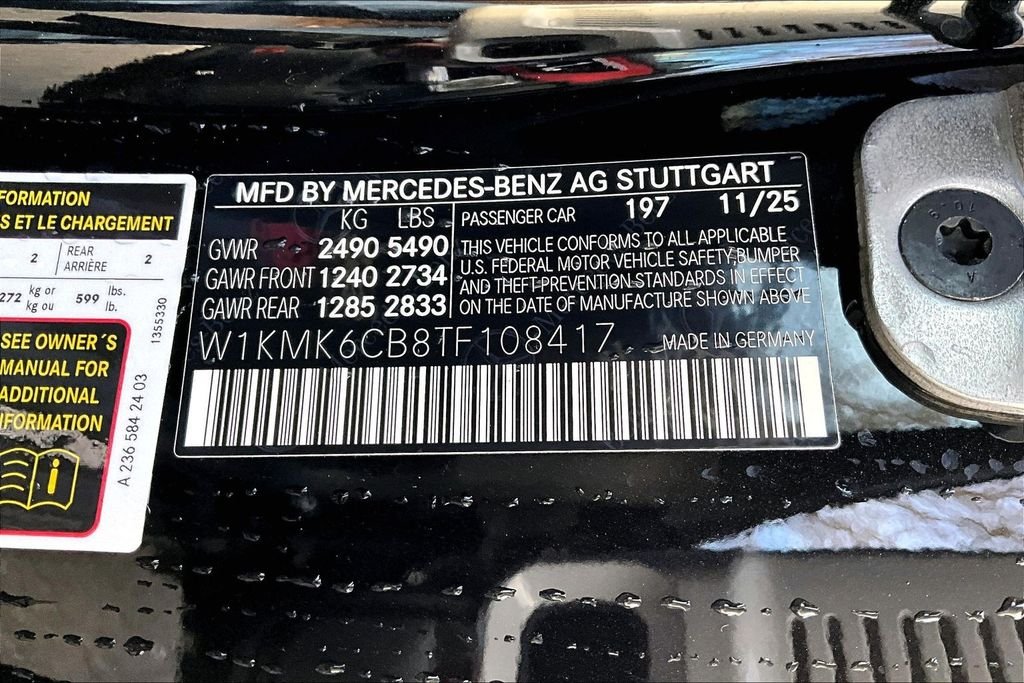 New 2026 Obsidian Black Metallic Mercedes-Benz CLE 53 AMG® image 13
