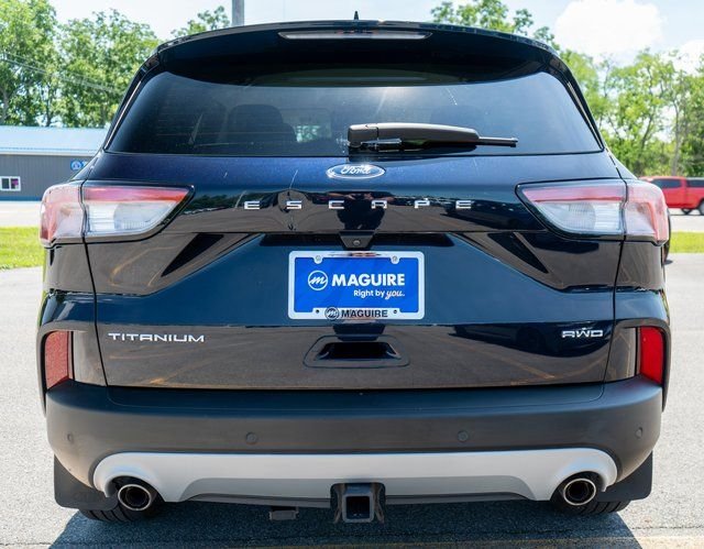 Used 2021 Blue Metallic Ford Titanium image 7